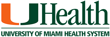 Health University of Miami Health System logo.